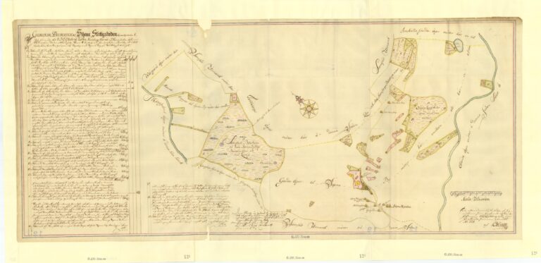 Skattegården i Siene, 1731