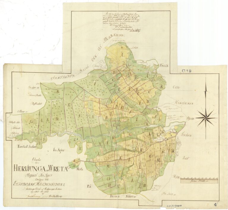 Herrljunga – storskifte, 1800