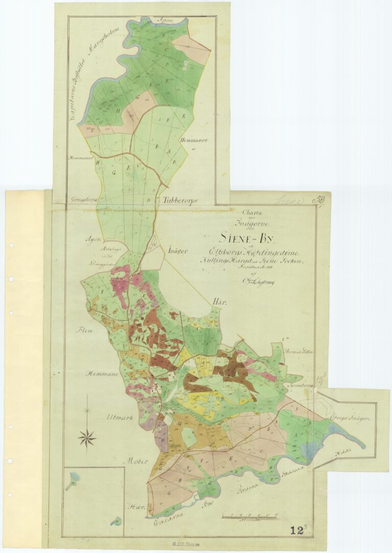 Siene by – storskifte, 1817