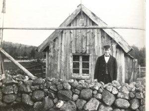 Petter Smed Ödegärdet Nårunga omkring 1905