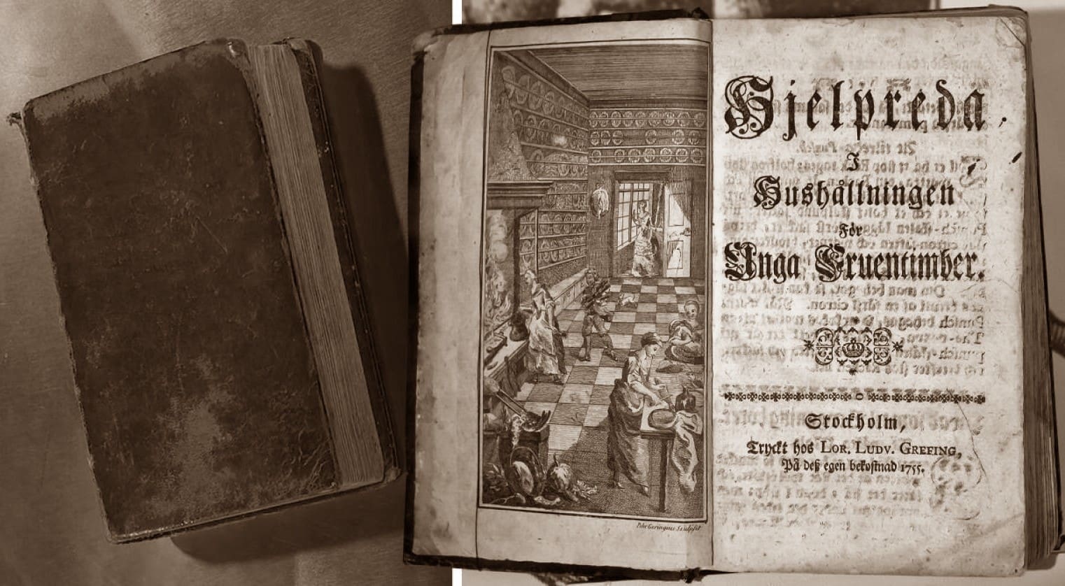 Cajsa Wargs kokbok från 1755