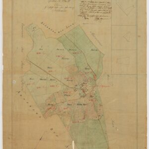 1796 Östra Kärrstorp reviderad 1820 – historisk karta