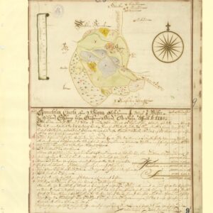 1710 Od Hägna – historisk karta