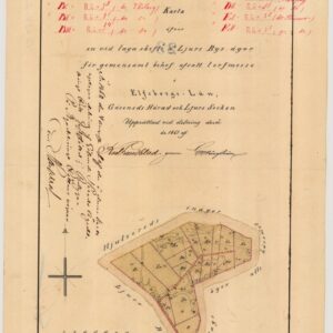 1860 Ljur Laga skifte mosse 15-ljr-23 – historisk karta