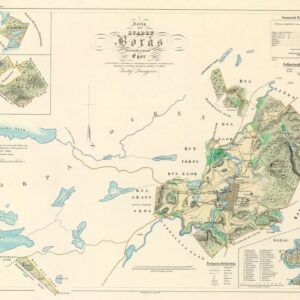 1856 Borås Stad – historisk karta