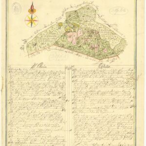 1723 Ljur Gundlered 1-4 Ägomätning – historisk karta