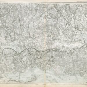 Generalstabskartan – blad 073 Örebro – historisk karta