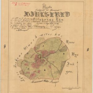 1851 Ljur Hjulsered Laga skifte 15-ljr-9 – historisk karta