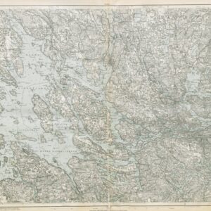 Generalstabskartan – blad 075 Stockholm – historisk karta