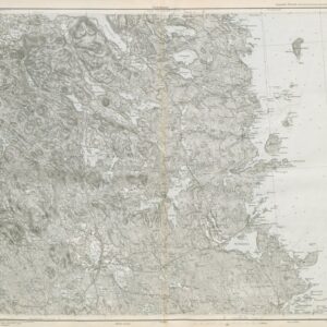 Generalstabskartan – blad 105 Ockelbo – historisk karta