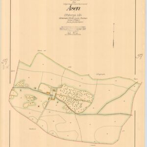 1828 Ljur Åsen – historisk karta