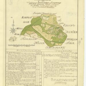 1765 Ornunga Spångakil – historisk karta