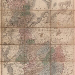 1808 Västergötland och Dalsland 3 – historisk karta