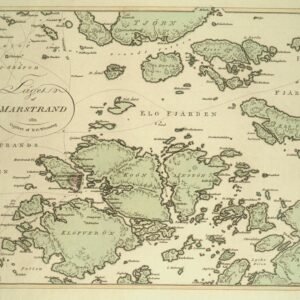 1811 Marstrand – historisk karta