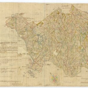 1654 Gäsene häradskarta – historisk karta