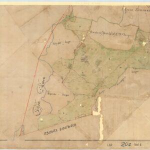 1860 Ljur Stora Långared Säfs soldattorp – historisk karta
