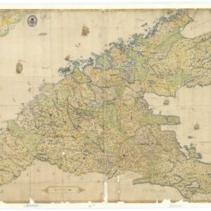 1684 troligen före Västergötland Dalsland Halland och Bohuslän – historisk karta