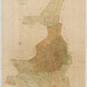 1854 Ljurs bys alla ägare – historisk karta