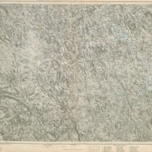 Generalstabskartan – blad 108 Stor-Ejen – historisk karta