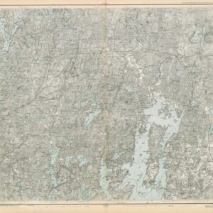 Generalstabskartan – blad 019 Ölmestad – historisk karta