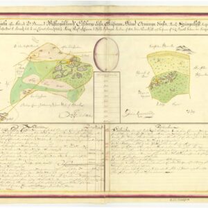 1706 Ornunga Spångakil - Johan Stiernflycht och Ornunga Holtsäckran – historisk karta