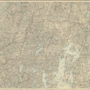 1891 Generalstabskartan 19 Ölmestad – historisk karta