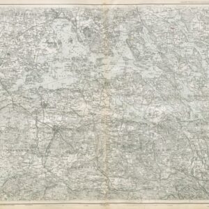 Generalstabskartan – blad 074 Vesterås – historisk karta
