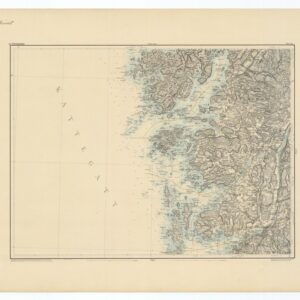 1863 Göteborg och skärgården – historisk karta