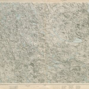 Generalstabskartan – blad 109 Alfta – historisk karta