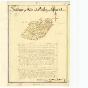 1723 Ljur Kättlingabo 1 ägomätning – historisk karta