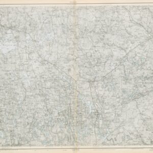 Generalstabskartan – blad 016 Lessebo – historisk karta