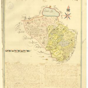 1722 Ljurs socken nr 1-7 – historisk karta