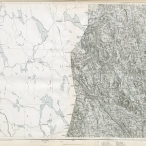Generalstabskartan – blad 087 Fryksände – historisk karta