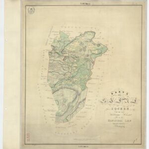 1856 Siene Sockenkarta – historisk karta