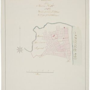 1750 Hjo – historisk karta