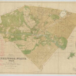 1856 Herrljunga – historisk karta