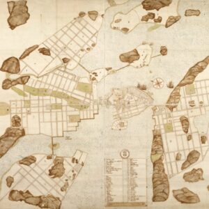1640 Stockholm – historisk karta