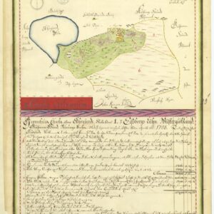 1708 Nårunga Åsgarde – historisk karta
