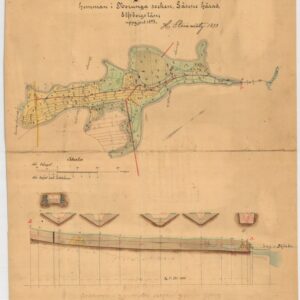1893 Nårunga Öna Syneförrättning – historisk karta