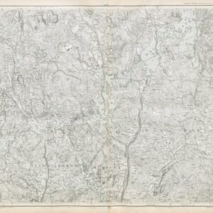Generalstabskartan – blad 091 Gysinge – historisk karta