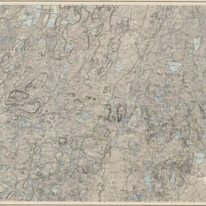 1887 Generalstabskartan Nissafors – historisk karta