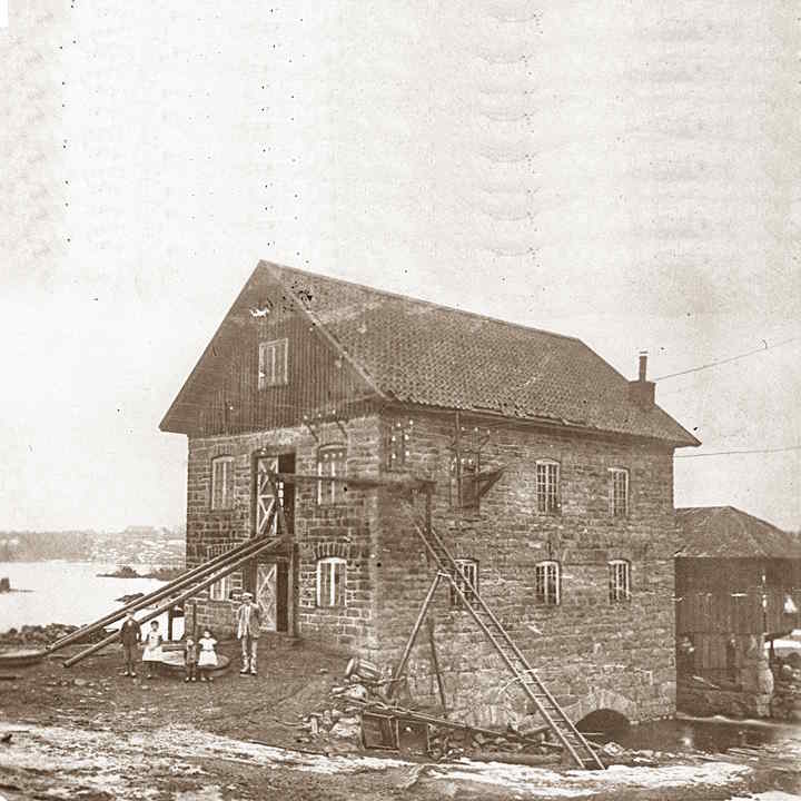 Ljurs kvarn historiska byggnad i Sverige