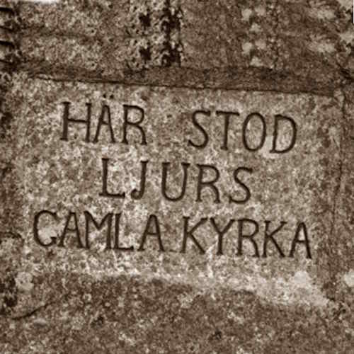 Målade brädor från gamla Ljurs kyrka