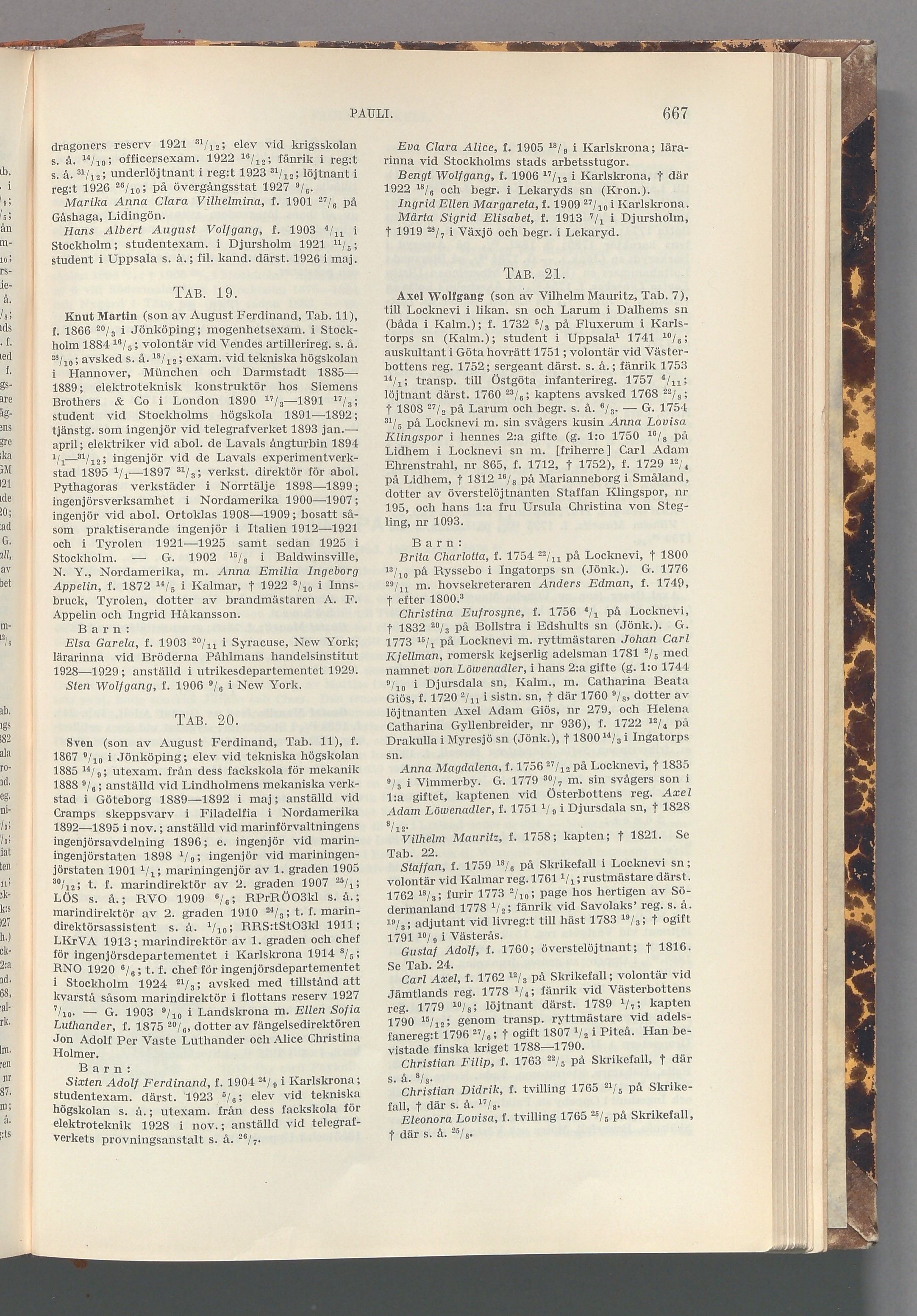 Pauli: originalets tryckta släkttavla, band 5, sida 667